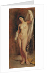 Standing Female Nude by Theodore Chasseriau