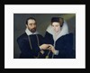 Portrait of a Couple by French School