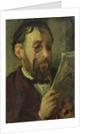 Edgar Degas by Marcellin Gilbert Desboutin