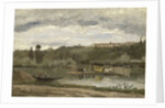 Ferry at Varenne-Saint-Hilaire, 1864 by Camille Pissarro