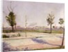 The Road to Gennevilliers, 1883 by Paul Signac