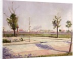 The Road to Gennevilliers, 1883 by Paul Signac
