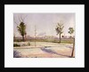 The Road to Gennevilliers, 1883 by Paul Signac