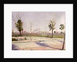 The Road to Gennevilliers, 1883 by Paul Signac