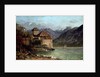 The Chateau de Chillon, 1875 by Gustave Courbet