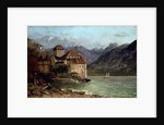 The Chateau de Chillon, 1875 by Gustave Courbet