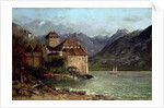 The Chateau de Chillon, 1875 by Gustave Courbet