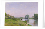 Ile Saint-Denis, 1872 by Alfred Sisley