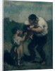 The Kiss, c.1845-48 by Honore Daumier