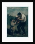 The Kiss, c.1845-48 by Honore Daumier