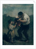 The Kiss, c.1845-48 by Honore Daumier