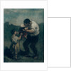 The Kiss, c.1845-48 by Honore Daumier