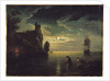 Evening Seascape by Claude Joseph Vernet