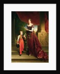 Marie Amelie de Bourbon Duchess of Orleans and her Son, Prince Ferdinand Duke of Chartres by Francois Pascal Simon Baron Gerard