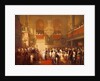 Wedding of Leopold I to Princess Louise of Orleans at Compiegne, 9th April 1832 by Joseph Desire Court