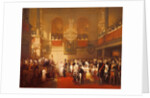 Wedding of Leopold I to Princess Louise of Orleans at Compiegne, 9th April 1832 by Joseph Desire Court