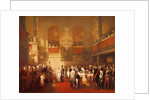 Wedding of Leopold I to Princess Louise of Orleans at Compiegne, 9th April 1832 by Joseph Desire Court
