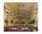 Feast at the Tuileries to Celebrate the Marriage of Leopold I to Princess Louise of Orleans 1832 by Le Baron Attalin