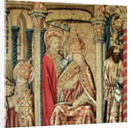 St. Peter Placing the Papal Tiara on the Head of St. Clement by French School