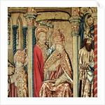 St. Peter Placing the Papal Tiara on the Head of St. Clement by French School