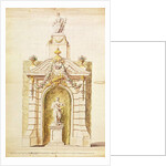 Project for the Fire of St. John, 1741 by P. L. & L. C. Dumesnil