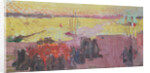 Fire of St. Jean on the Ile Tudy, 1895 by Maurice Denis