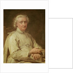 Portrait of a Canon Holding a Book by Eustache Restout