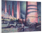 Factory Chimneys, 1896 by Maximilien Luce