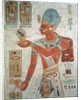 Ramesses III in battle dress by Egyptian 19th Dynasty
