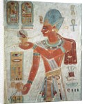 Ramesses III in battle dress by Egyptian 19th Dynasty