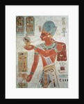 Ramesses III in battle dress by Egyptian 19th Dynasty