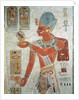 Ramesses III in battle dress by Egyptian 19th Dynasty