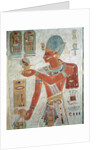 Ramesses III in battle dress by Egyptian 19th Dynasty