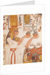 Nefertari Making an Offering by Egyptian 19th Dynasty
