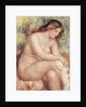 Bather Drying Herself, c.1910 by Pierre Auguste Renoir