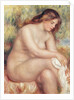 Bather Drying Herself, c.1910 by Pierre Auguste Renoir