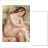 Bather Drying Herself, c.1910 by Pierre Auguste Renoir