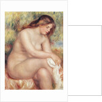 Bather Drying Herself, c.1910 by Pierre Auguste Renoir