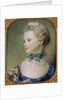 Young Girl with a Cat by Jean-Baptiste Perronneau