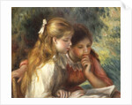 The Reading, c.1890-95 by Pierre Auguste Renoir