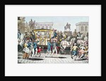 The Entry of Louis XVI into Paris, 6th October 1789 by English School