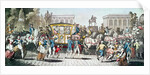 The Entry of Louis XVI into Paris, 6th October 1789 by English School