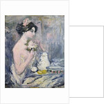 Woman with a Bouquet by Pierre Laprade