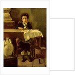 The Little Schoolboy, or The Poor Schoolboy by Antonio Mancini