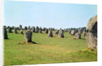 Alignment of standing stones, Megalithic Period, 4th-3rd millennium BC by Anonymous