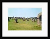 Alignment of standing stones, Megalithic Period, 4th-3rd millennium BC by Anonymous