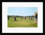 Alignment of standing stones, Megalithic Period, 4th-3rd millennium BC by Anonymous
