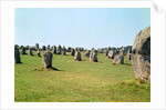 Alignment of standing stones, Megalithic Period, 4th-3rd millennium BC by Anonymous