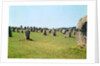 Alignment of standing stones, Megalithic Period, 4th-3rd millennium BC by Anonymous