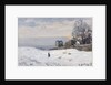 Snow at Montmartre, 1869 by Hippolyte Camille Delpy